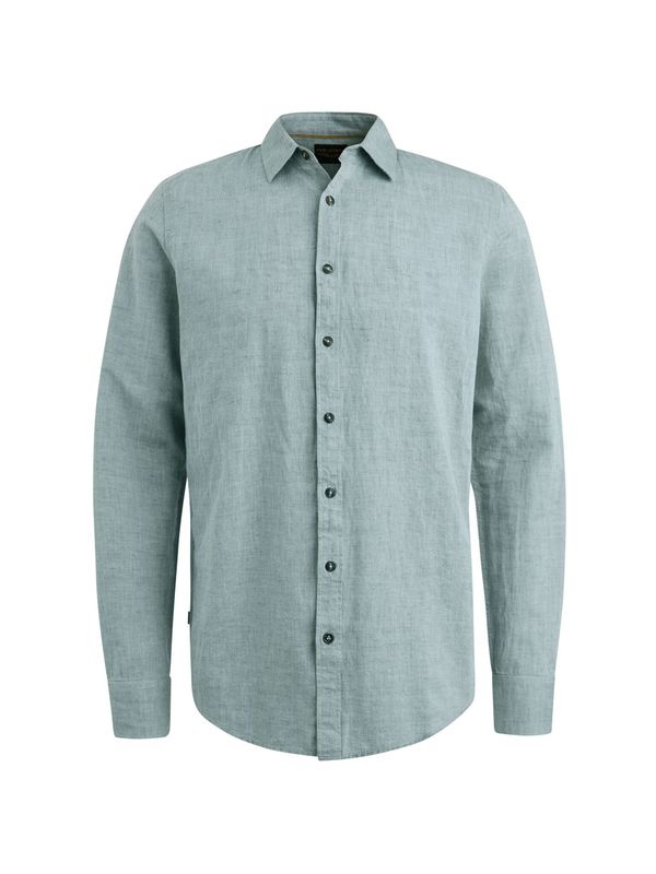 PME Legend Long Sleeve Shirt Cotton Linen 2 t Deep Jungle PSI2503224