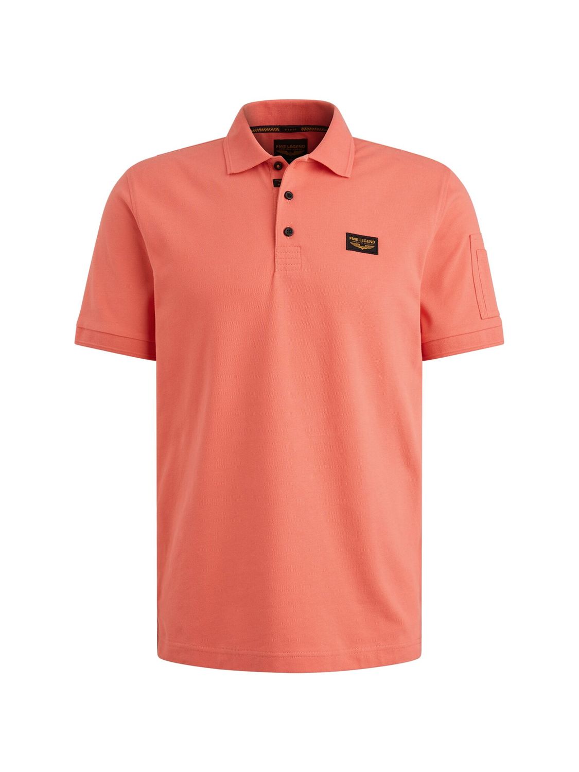PME Legend Short sleeve polo trackway polo Porcelain Rose PPSS2504899