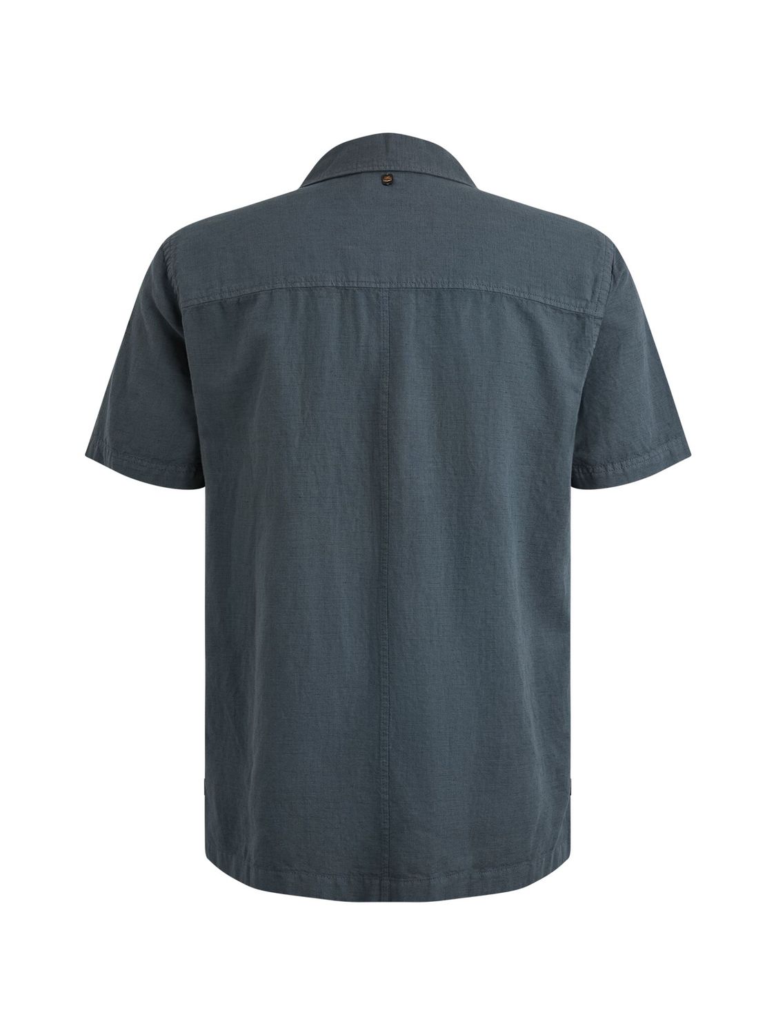 PME Legend Short Sleeve Shirt Ctn linen Dark Slate PSIS2505230