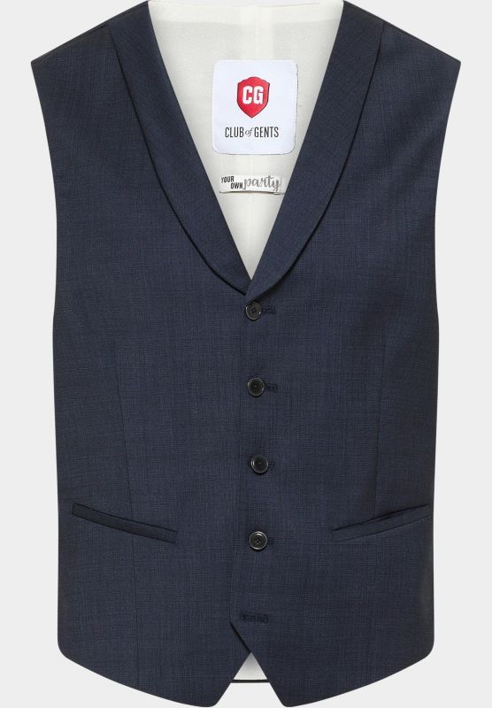 Club of Gents Gilet Blauw 10.158s0 Gilet