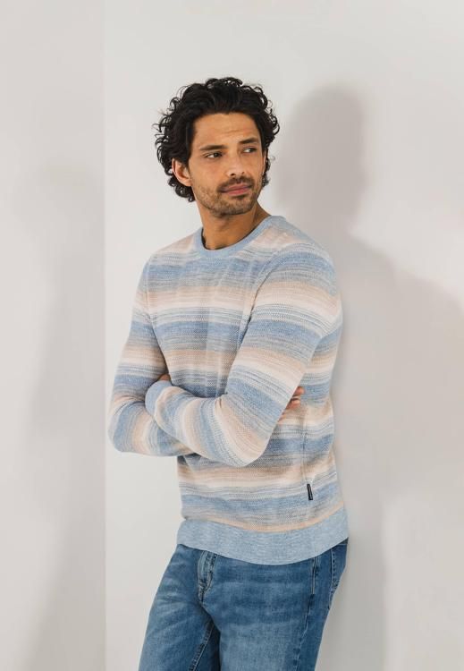 State of Art Pullover Crew-Neck S grijsblauw:kit 11215083