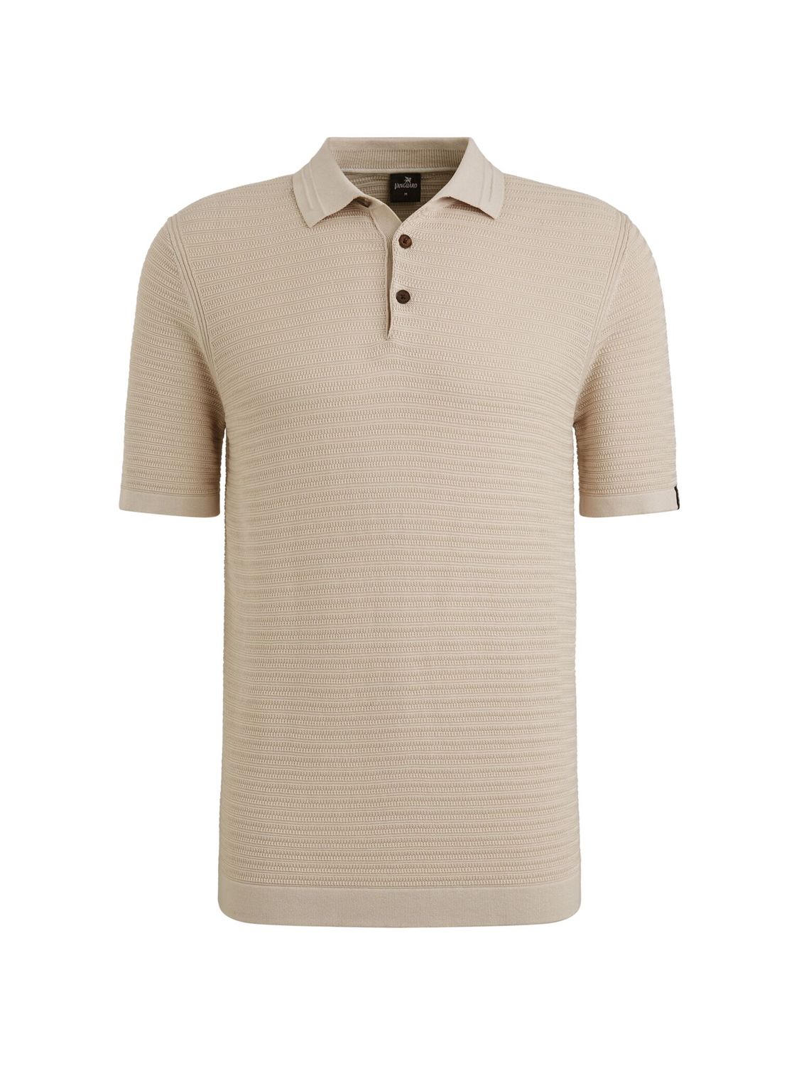 Vanguard Short sleeve polo cotton modal Silver Lining VPSS2504854