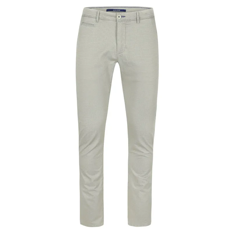 Atelier Noterman Broek ruitje Beige ATN05-a75-1924