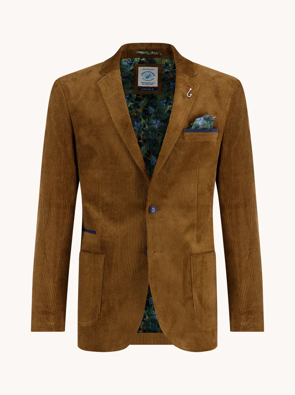 A fish named Fred Blazer rib Chocolate Brown 32.112