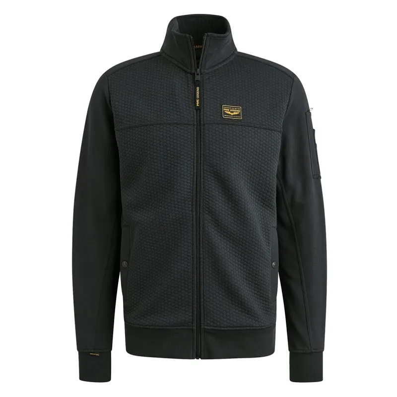 PME Legend Zip jacket jacquard interlock swea Salute PSW2508436