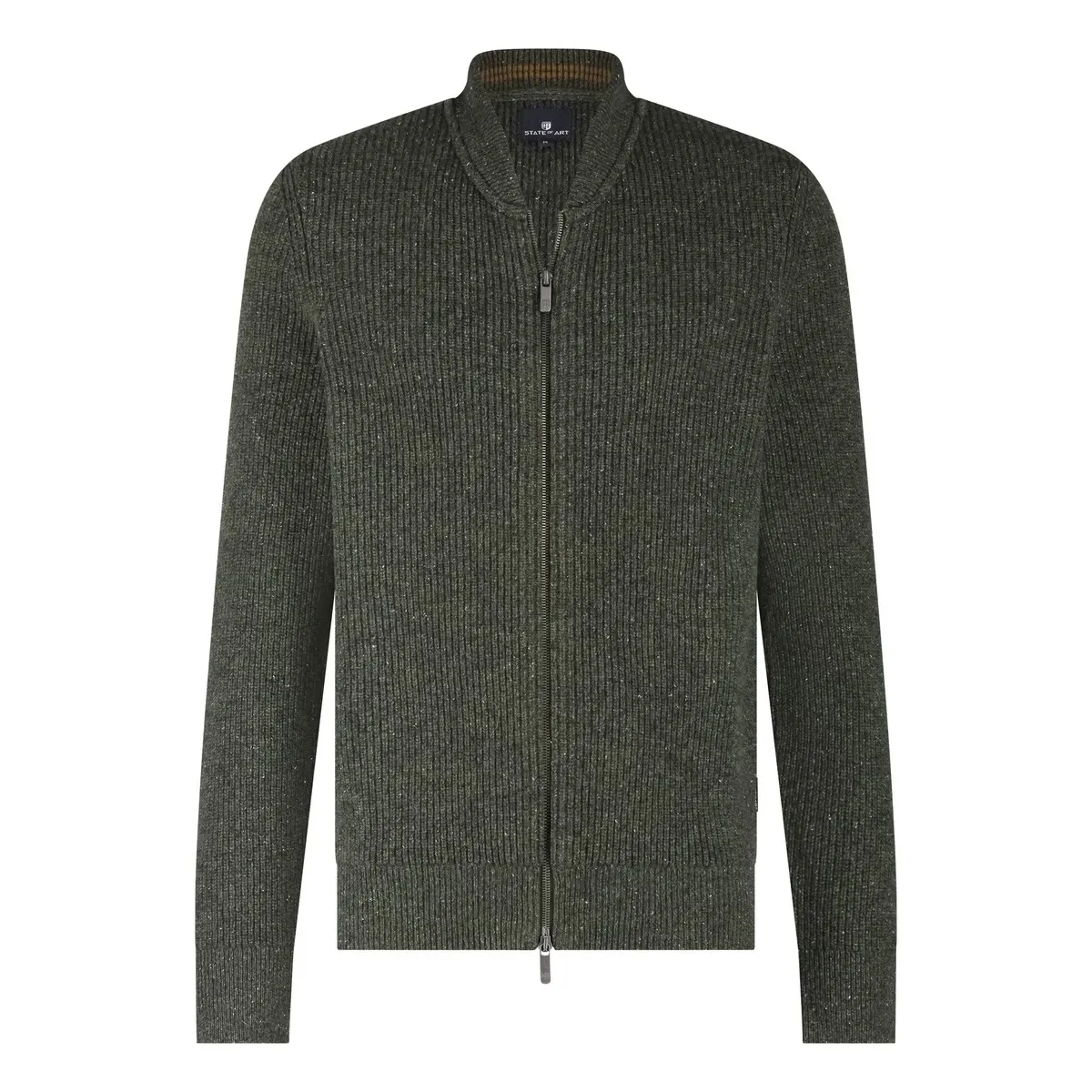 State of Art Cardigan Plain - Bom mosgroen:uni 16125078