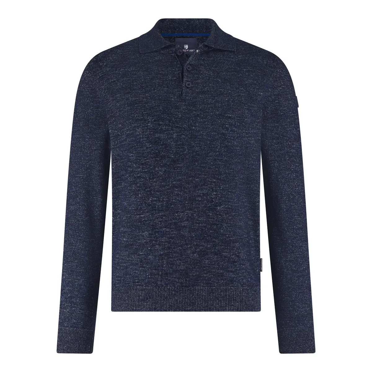 State of Art Pullover Polo Plain donkerblauw:kobalt 14125064