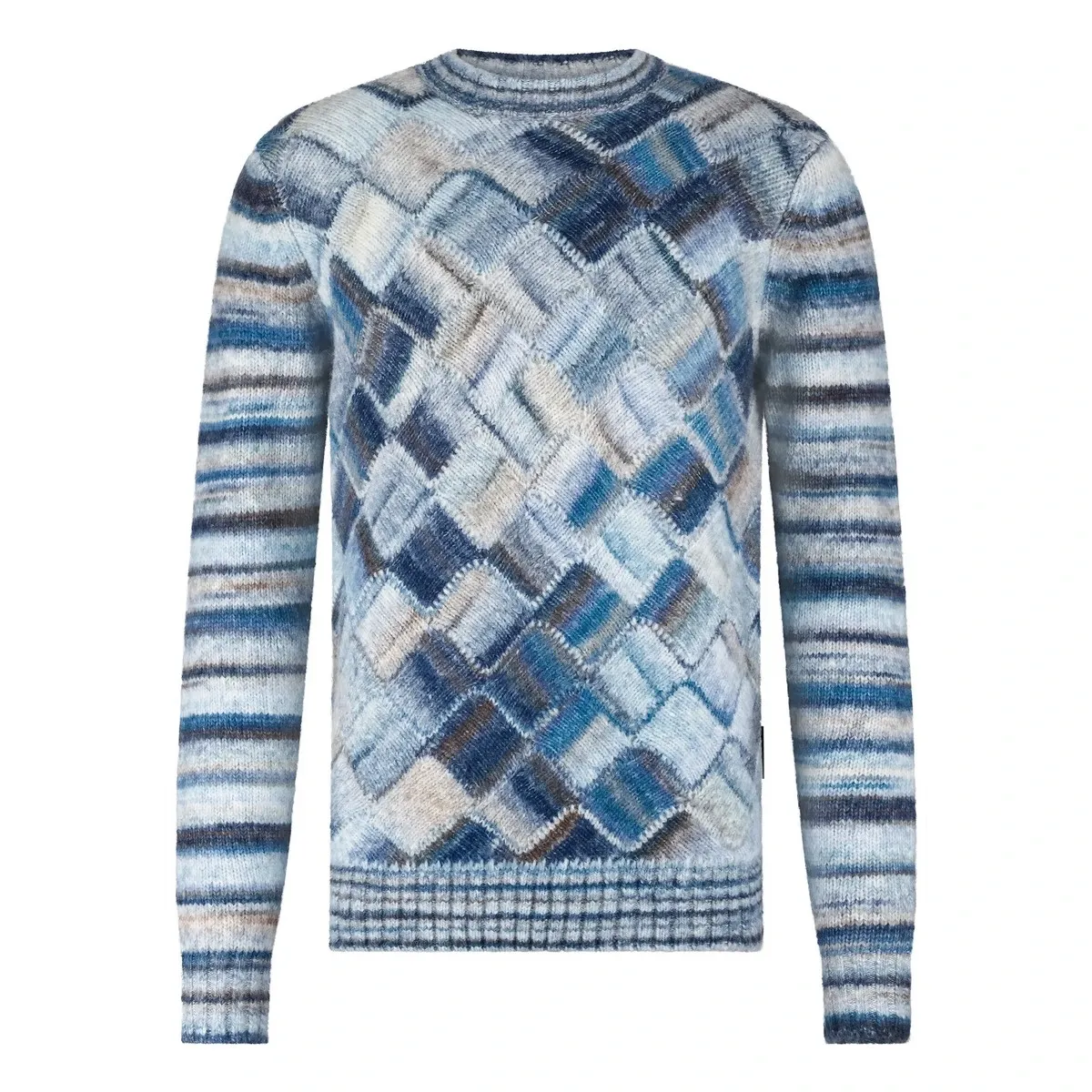 State of Art Pullover Crew-Neck F grijsblauw:kit 11525127