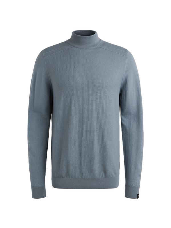 Vanguard Mock neck cotton modal Windward Blue VKW2509322