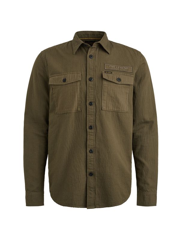 PME Legend LONG SLEEVE SHIRT Quilt Poplin Salute PSI2508209