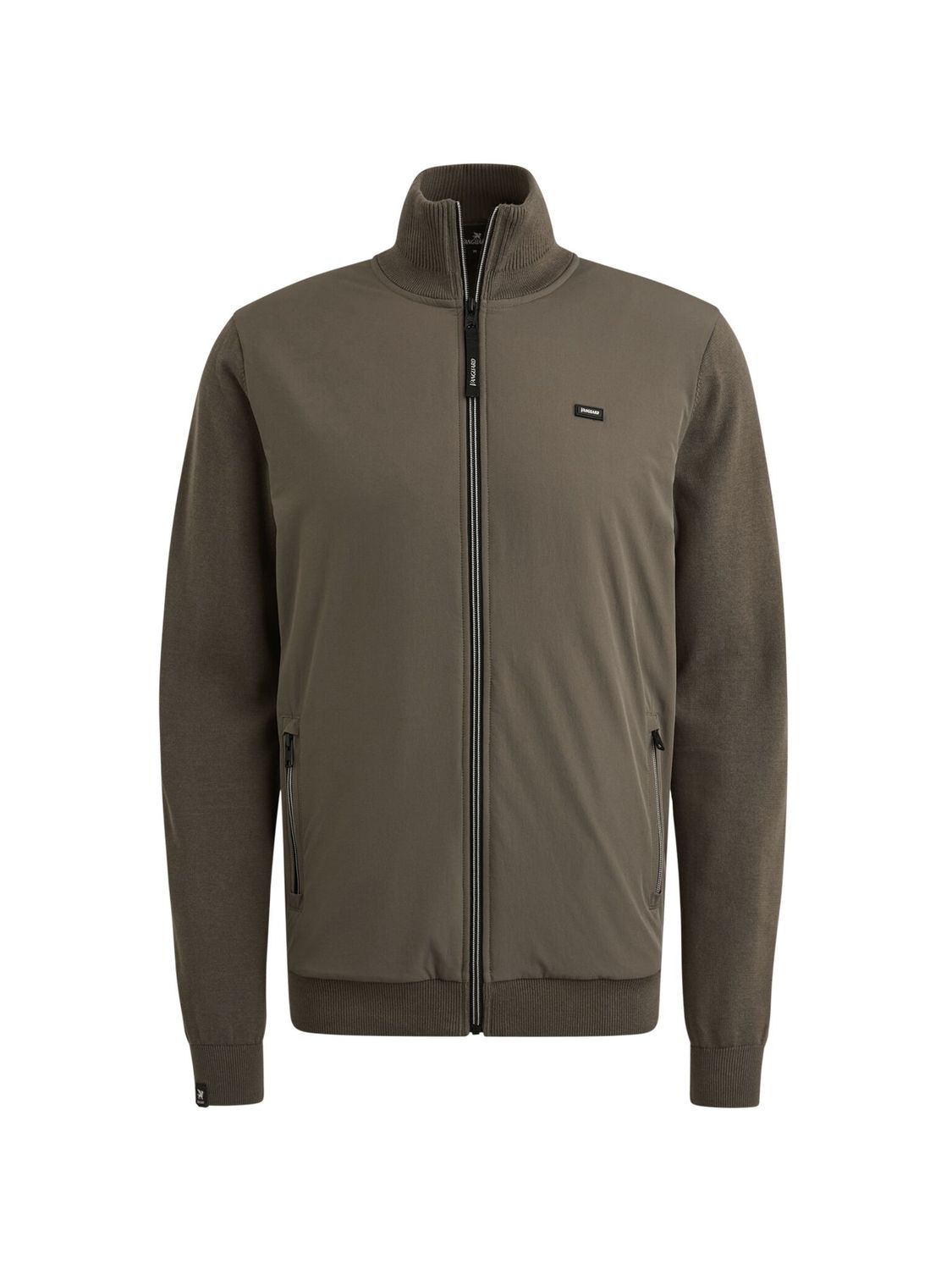 Vanguard Zip jacket cotton modal Tea Leaf VKC2508354
