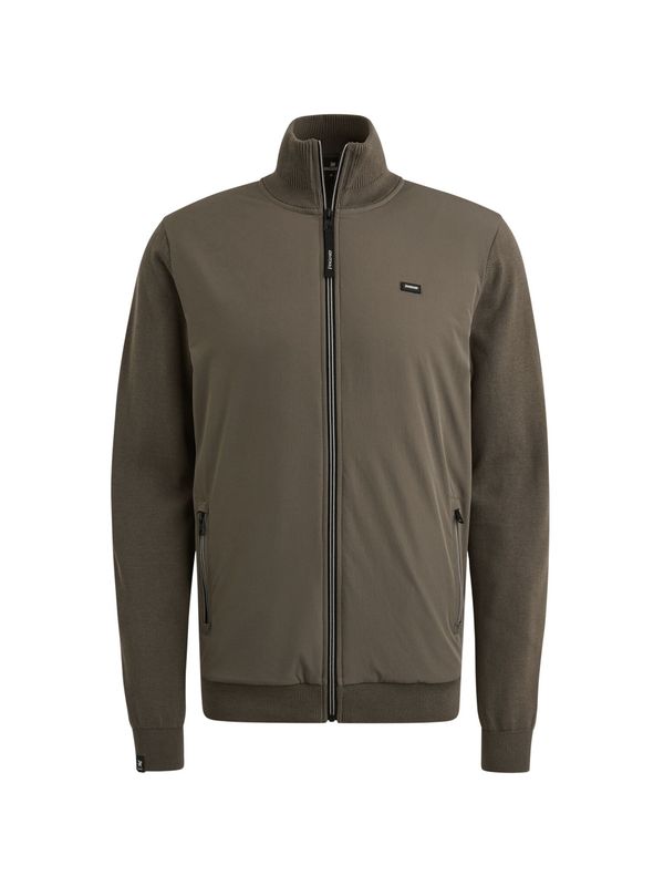 Vanguard Zip jacket cotton modal Tea Leaf VKC2508354