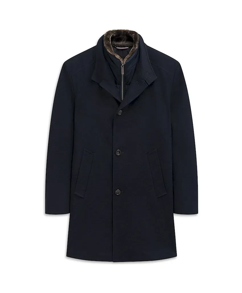 Bugatti Mantel marine 84220 821429