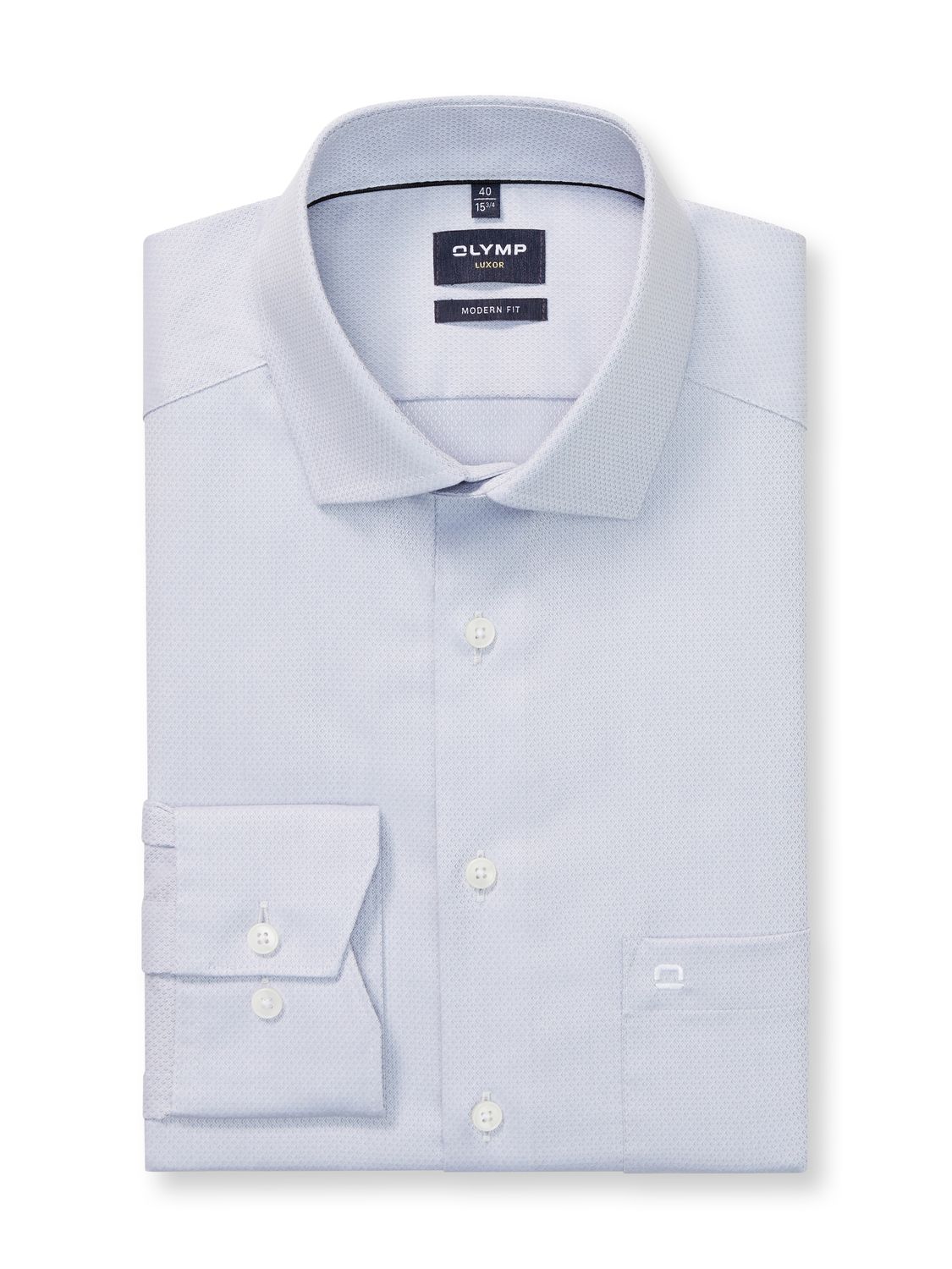 Olymp Shirt Grijs 135674