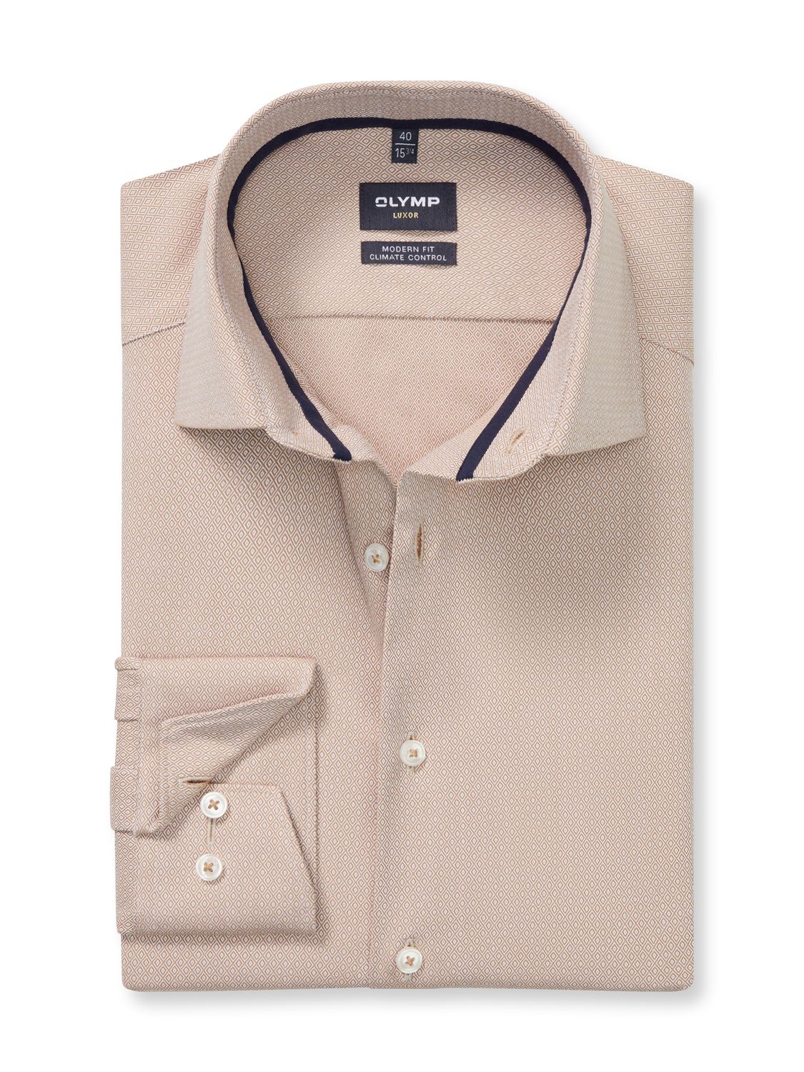 Olymp Shirt Beige 133884