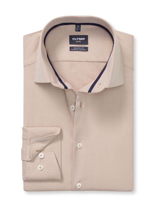 Olymp Shirt Beige 133884