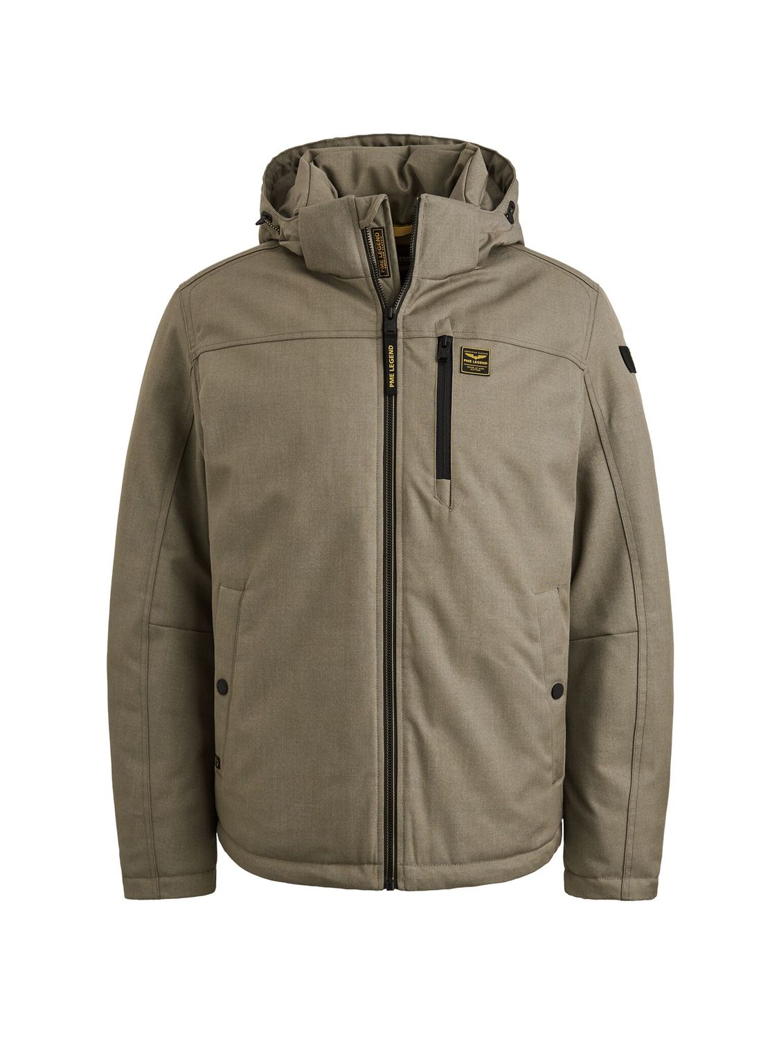 PME Legend Semi long jacket STRATOR Melange T Seneca Rock PJA2508106