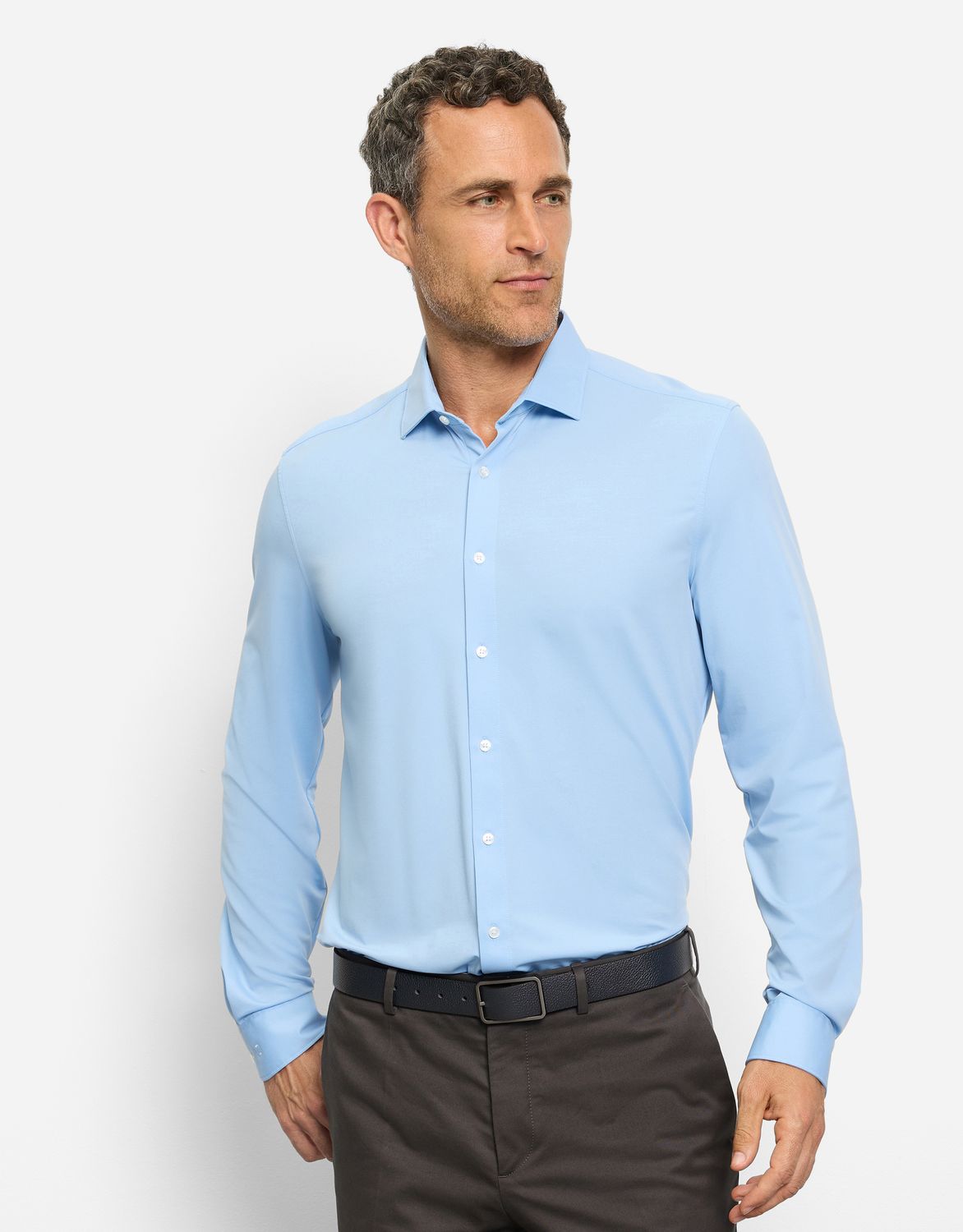 Olymp Overhemd Blauw 202284