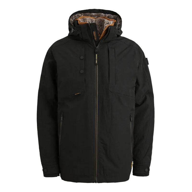 PME Legend Semi long jacket SNOWPACK Micro ri Black PJA2509109