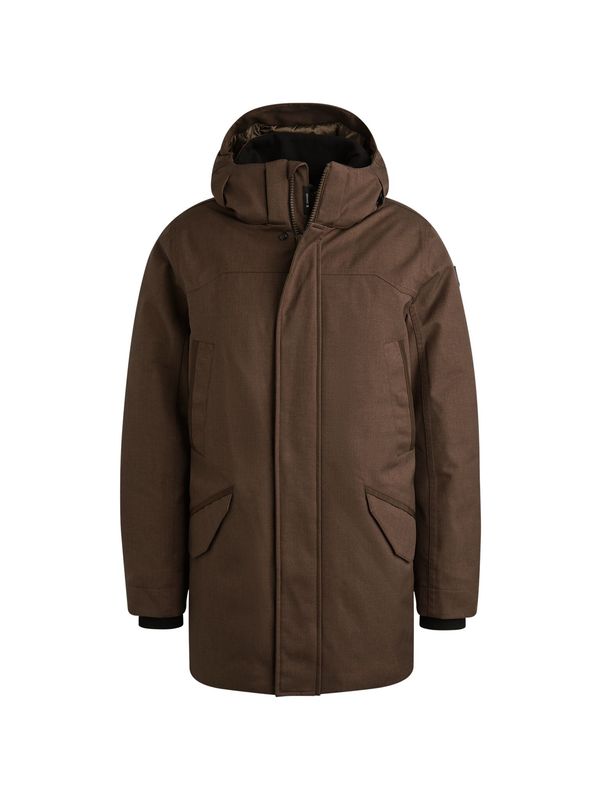 Vanguard Semi long jacket MELANGE TWILL Major Brown VJA2509177