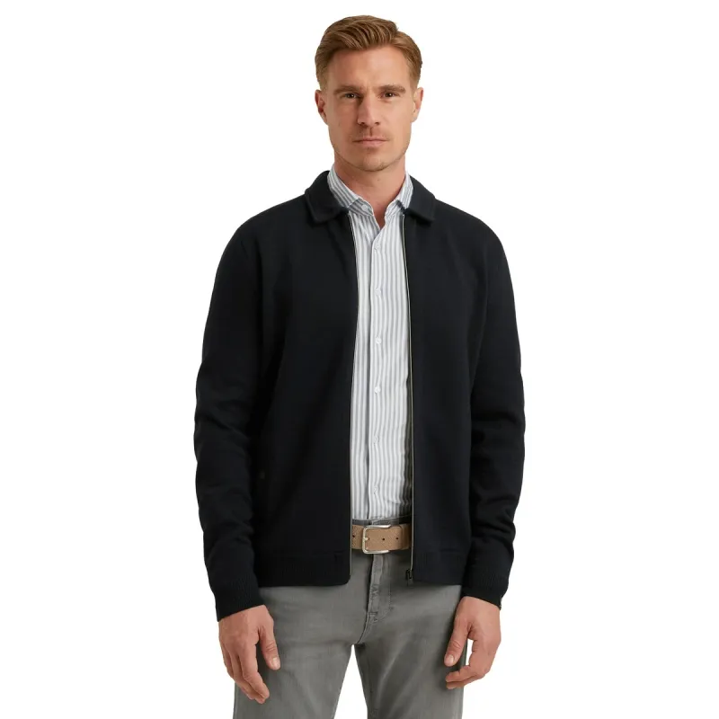 Vanguard Zip jacket wool blend bonded Sky Captain VKC2509380
