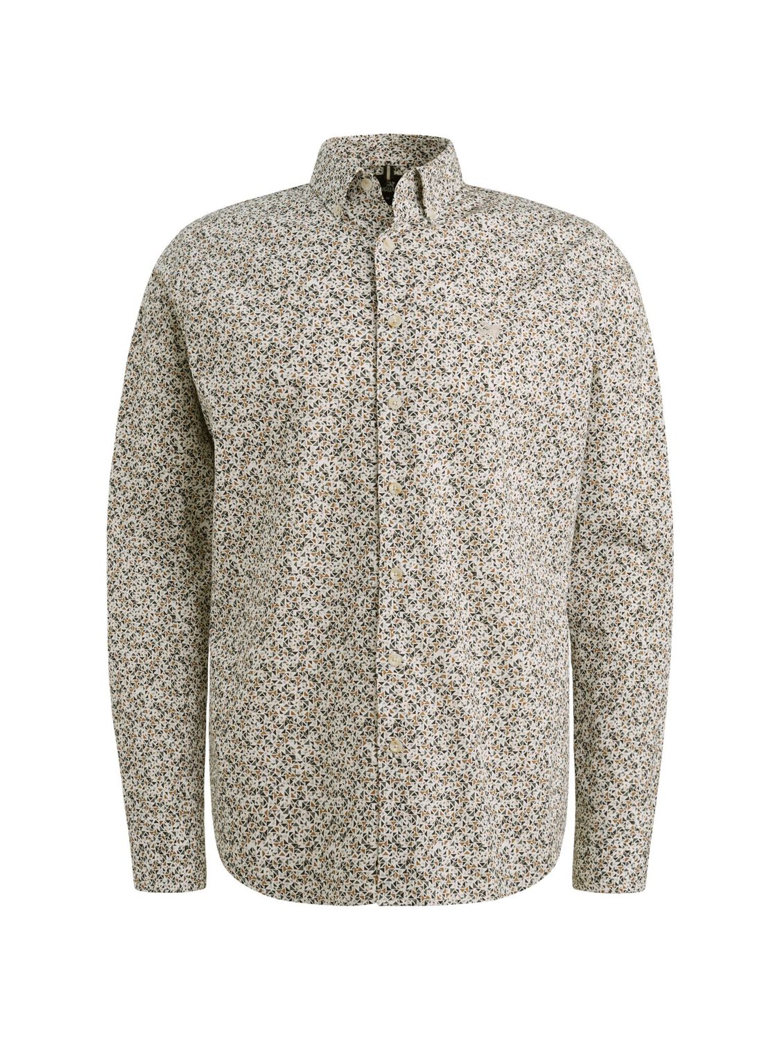 Vanguard LONG SLEEVE SHIRT Print on Poplin Cloud Dancer VSI2510252