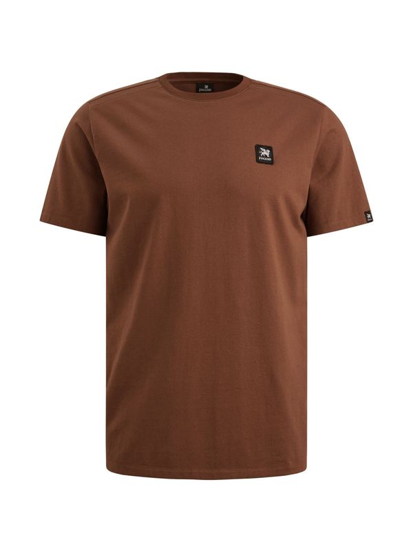 Vanguard Short sleeve r-neck cotton elastan Cambridge Brown VTSS2510500