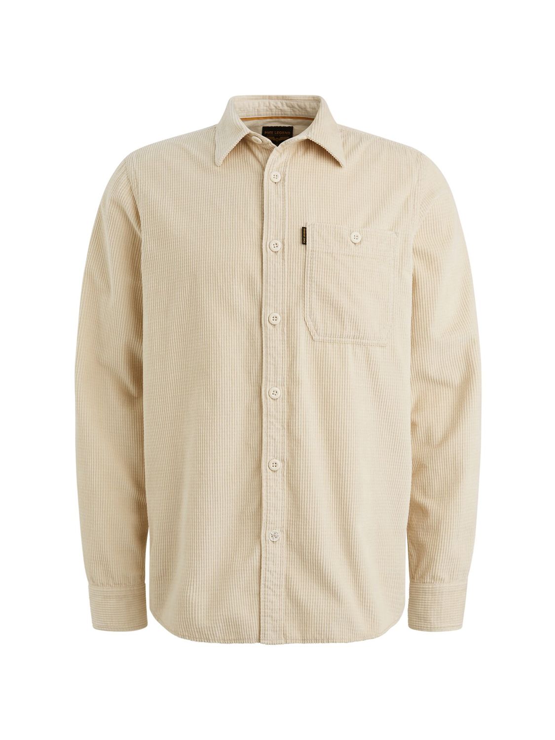 PME Legend LONG SLEEVE SHIRT Dobby Cord Bone White PSI2510206
