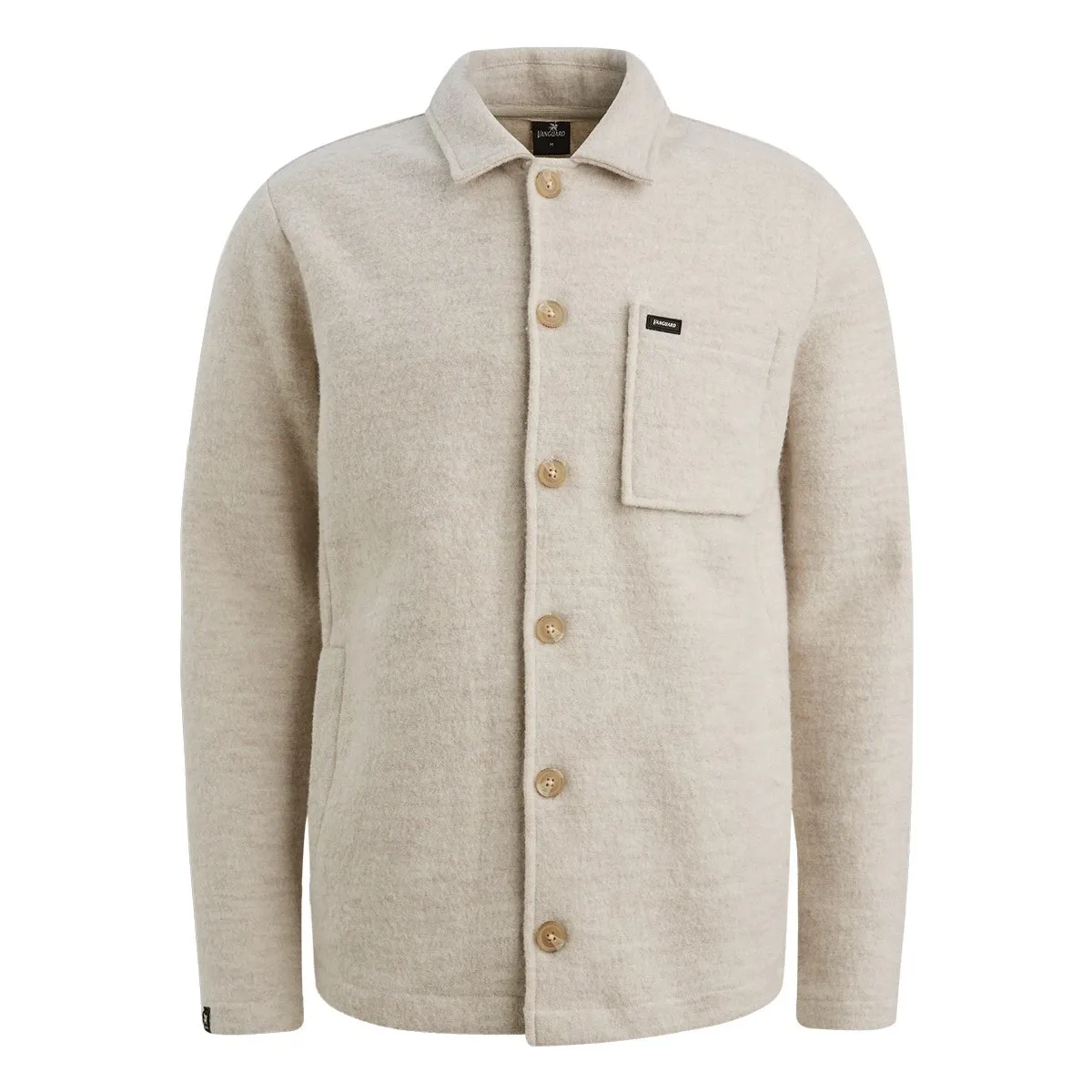 Vanguard Button jacket boiled wool Silver Lining VKC2510367