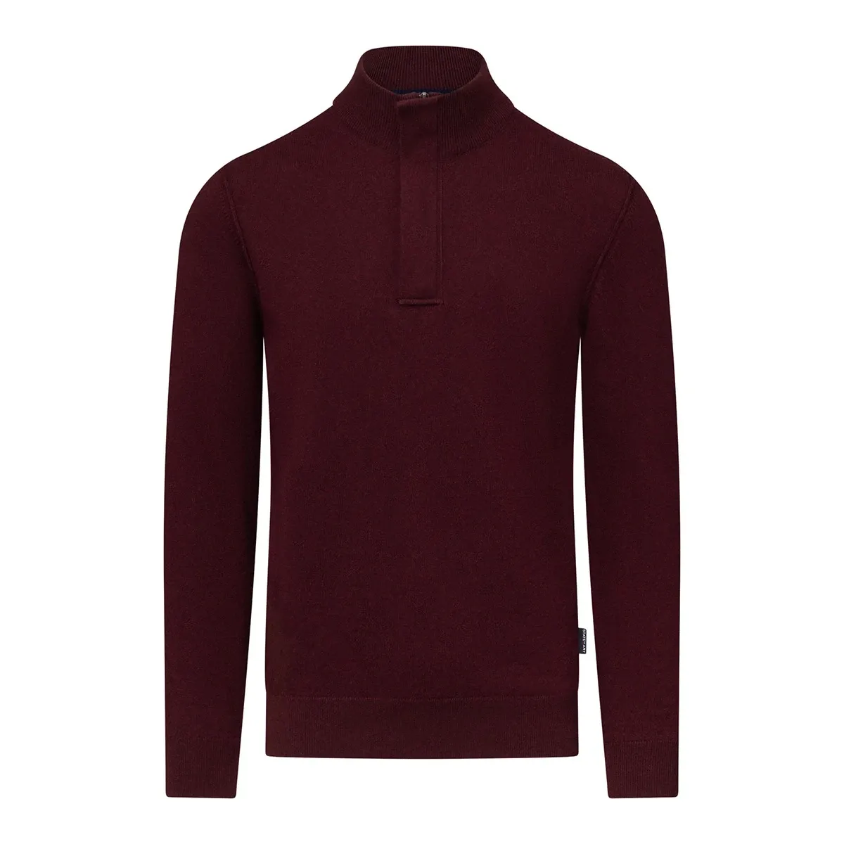State of Art Pullover Sportzip Pl donkerrood:uni 13125904