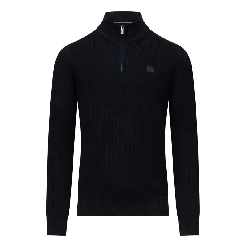 State of Art Pullover Sportzip Pl donkerblauw:uni 13125900