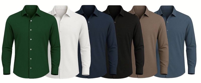 Suve Overhemd Blauw Ov stretch