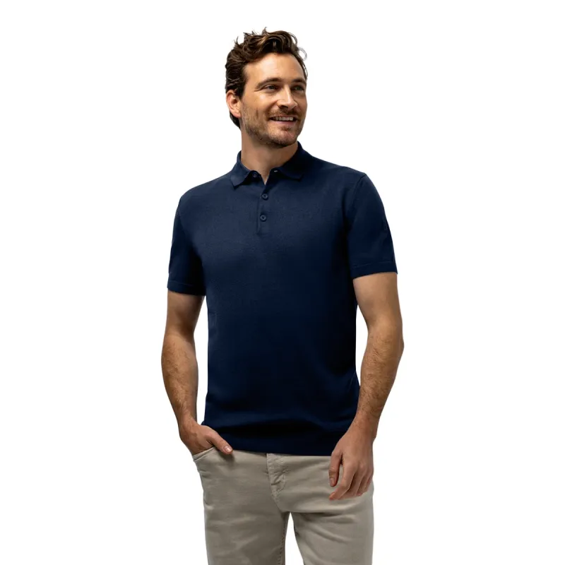 State of Art Poloshirt Knitted SS marine:uni 47116028