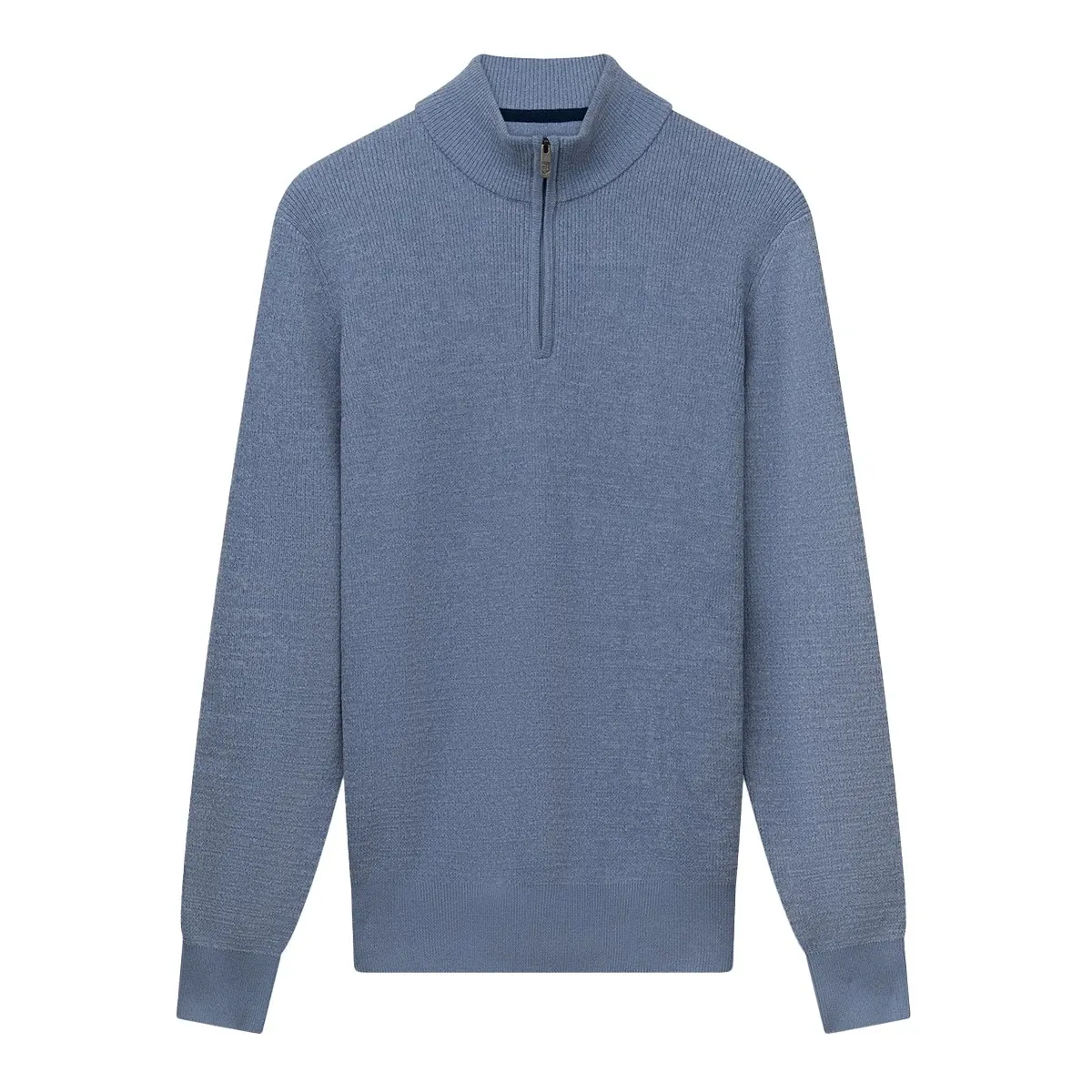 State of Art Pullover Sportzip Pl middenblauw:uni 13116022