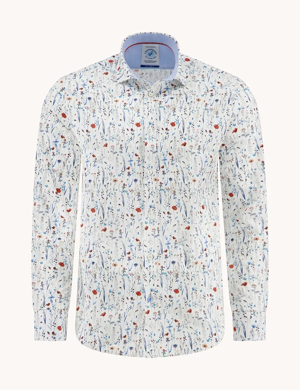 A fish named Fred Overhemd Wit 33.003