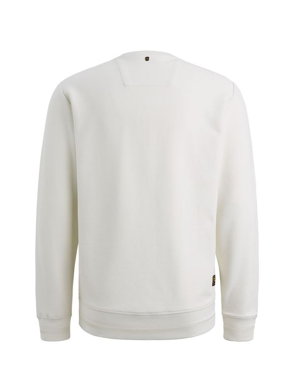 PME Legend Crewneck cotton blend sweat Bone White PSW2602485