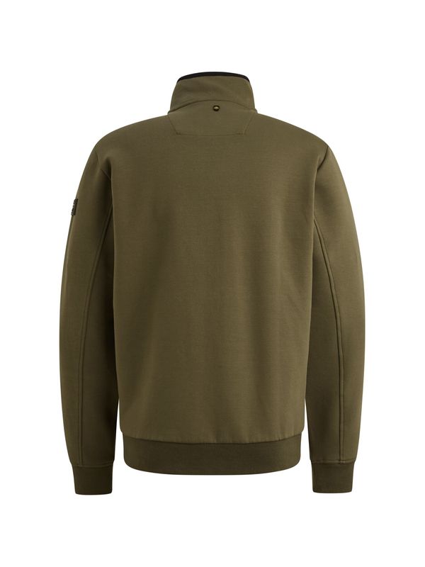 PME Legend Zip jacket interlock sweat Ivy Green PSW2602476