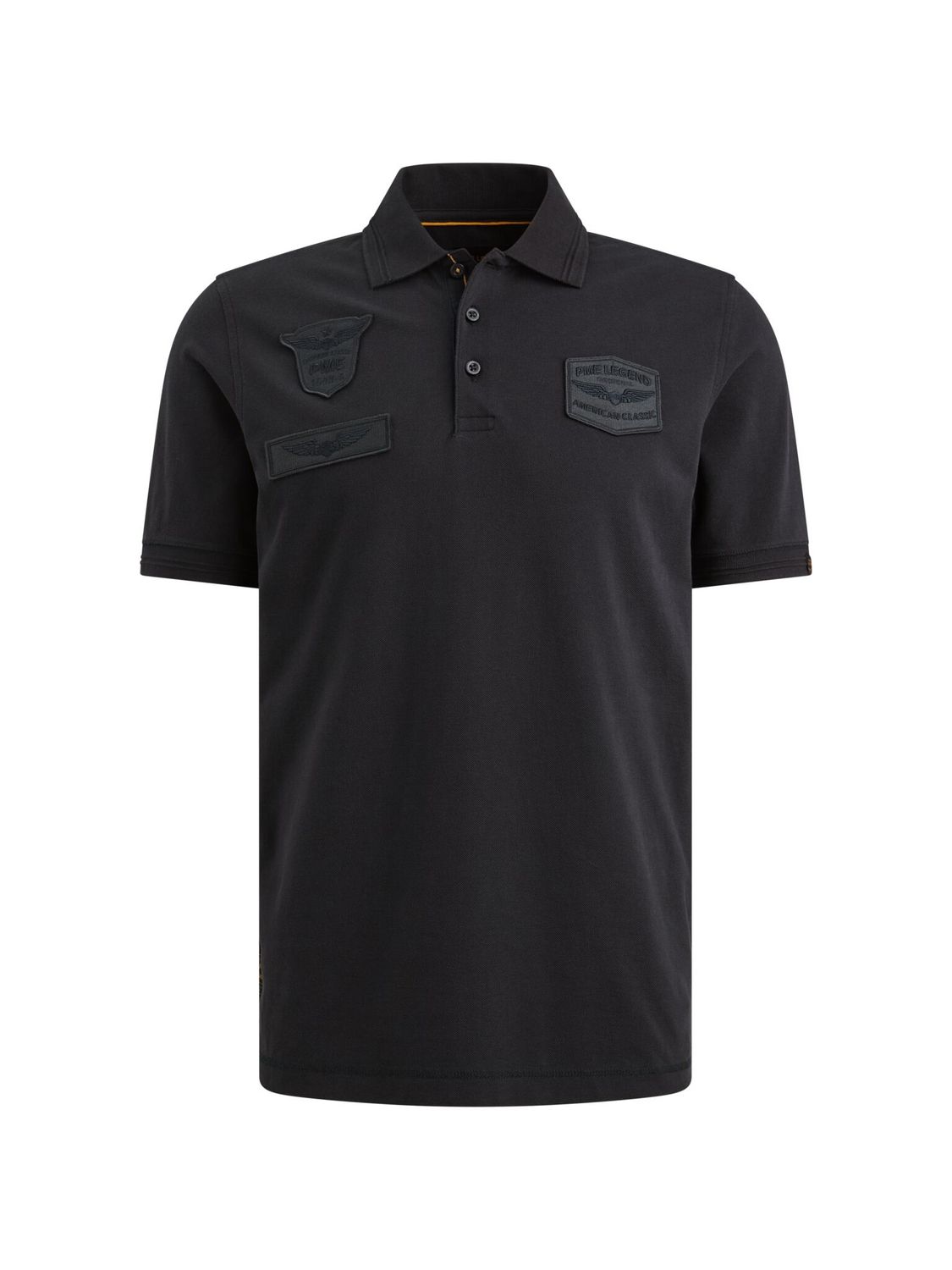 PME Legend Short sleeve polo fine pique badge Salute PPSS2602851