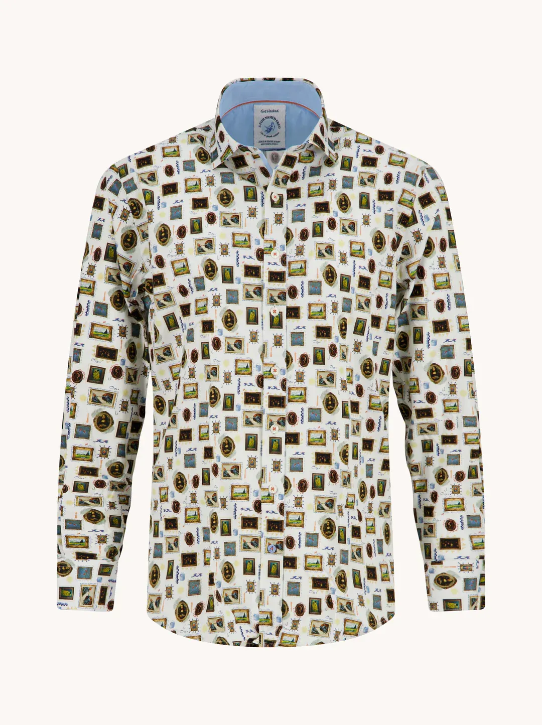 A fish named Fred Overhemd Groen 33.036