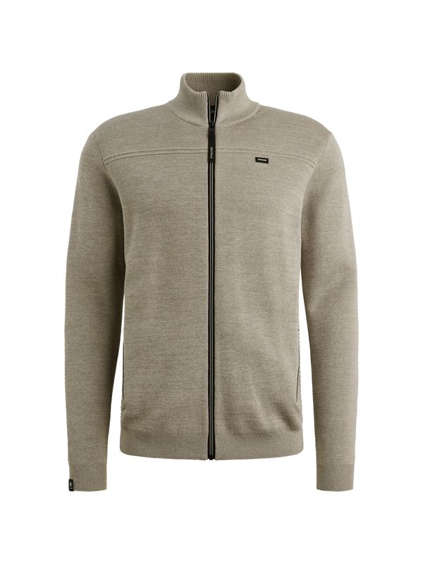 Vanguard Zip jacket cotton modal bonded Brindle VKC2602354