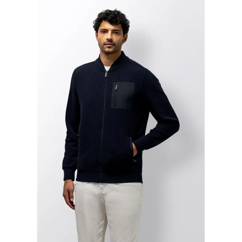 State of Art Sweat Cardigan Plain marine:uni 56116503