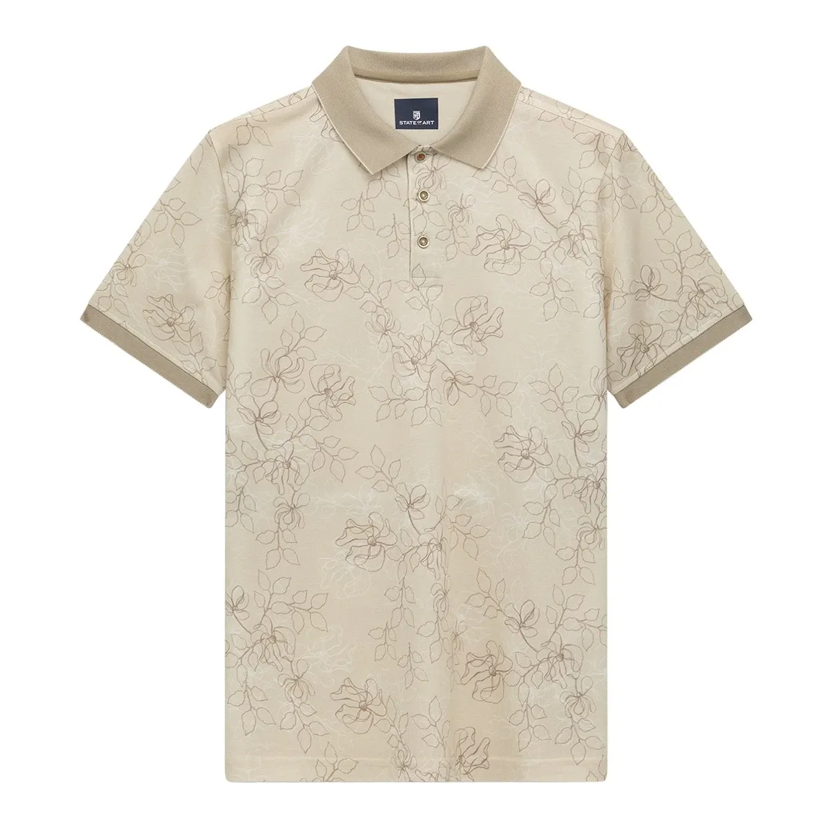 State of Art Poloshirt Piqu? SS P kit:marine 46416435