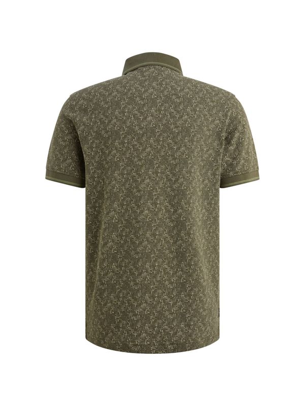 PME Legend Short sleeve polo fine pique all o Ivy Green PPSS2602852