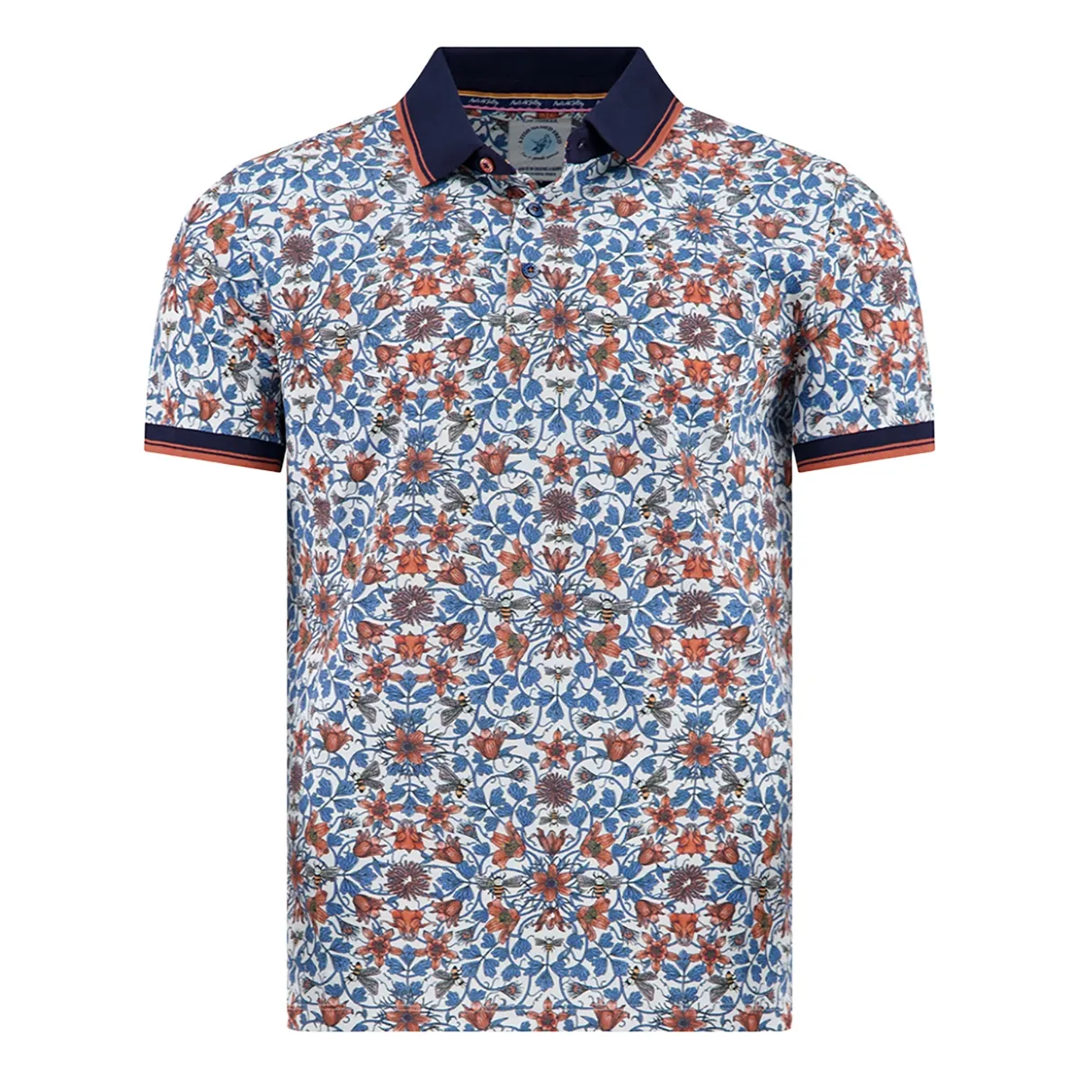 A fish named Fred Polo art nouveau Cobalt 33.301