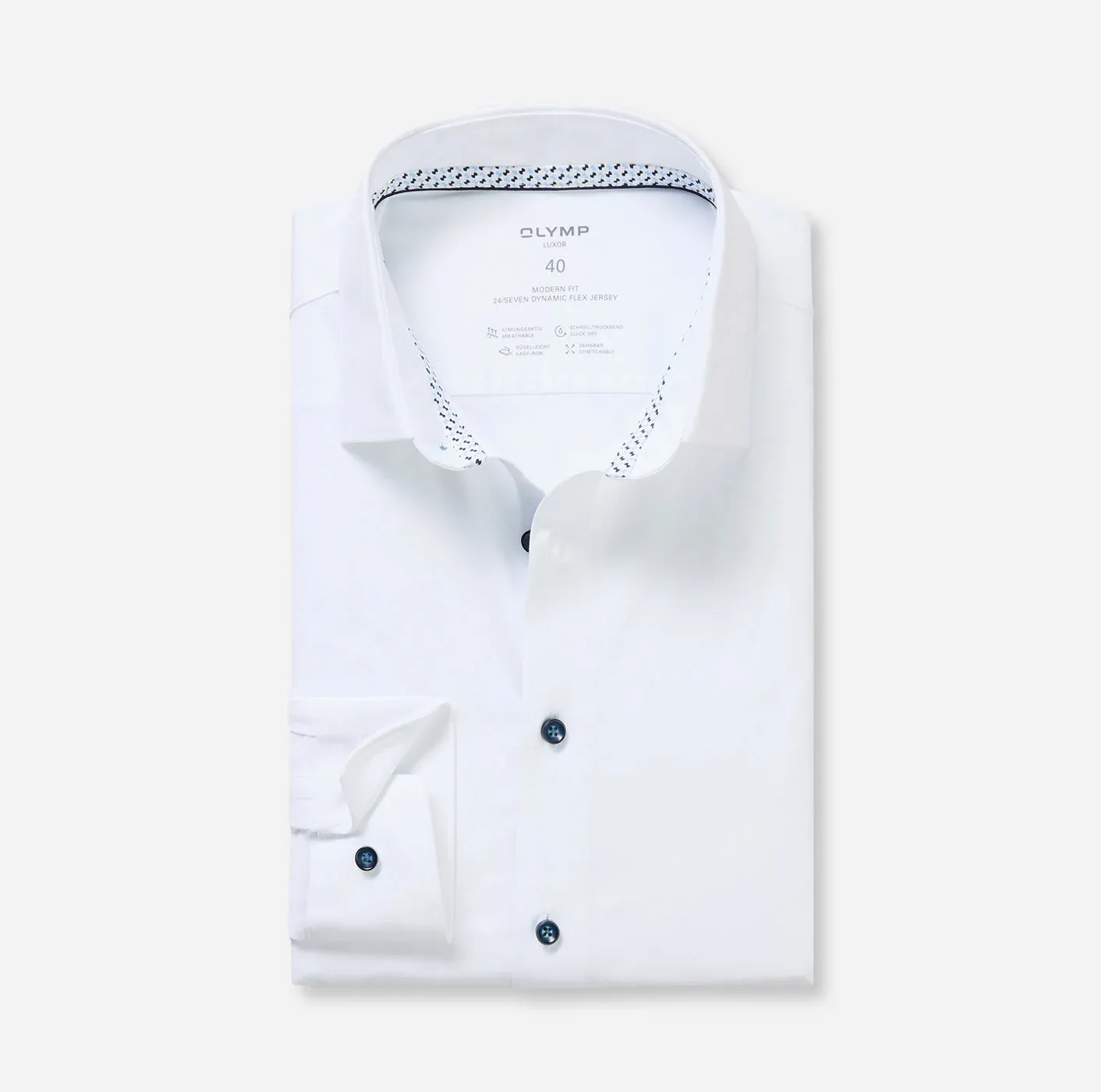 Olymp Overhemd wit 13521400