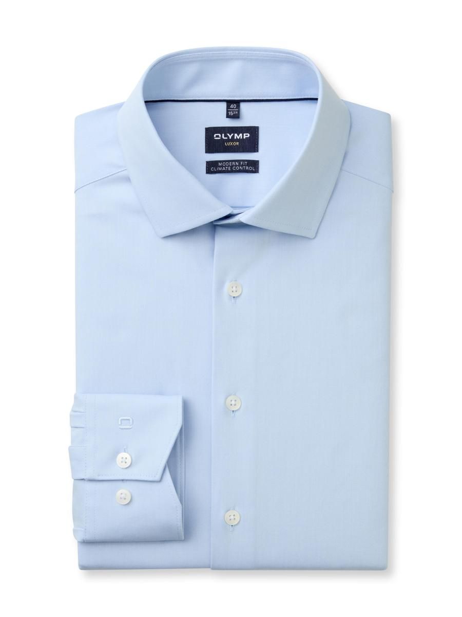 Olymp 1230/24 Hemden blauw 123024