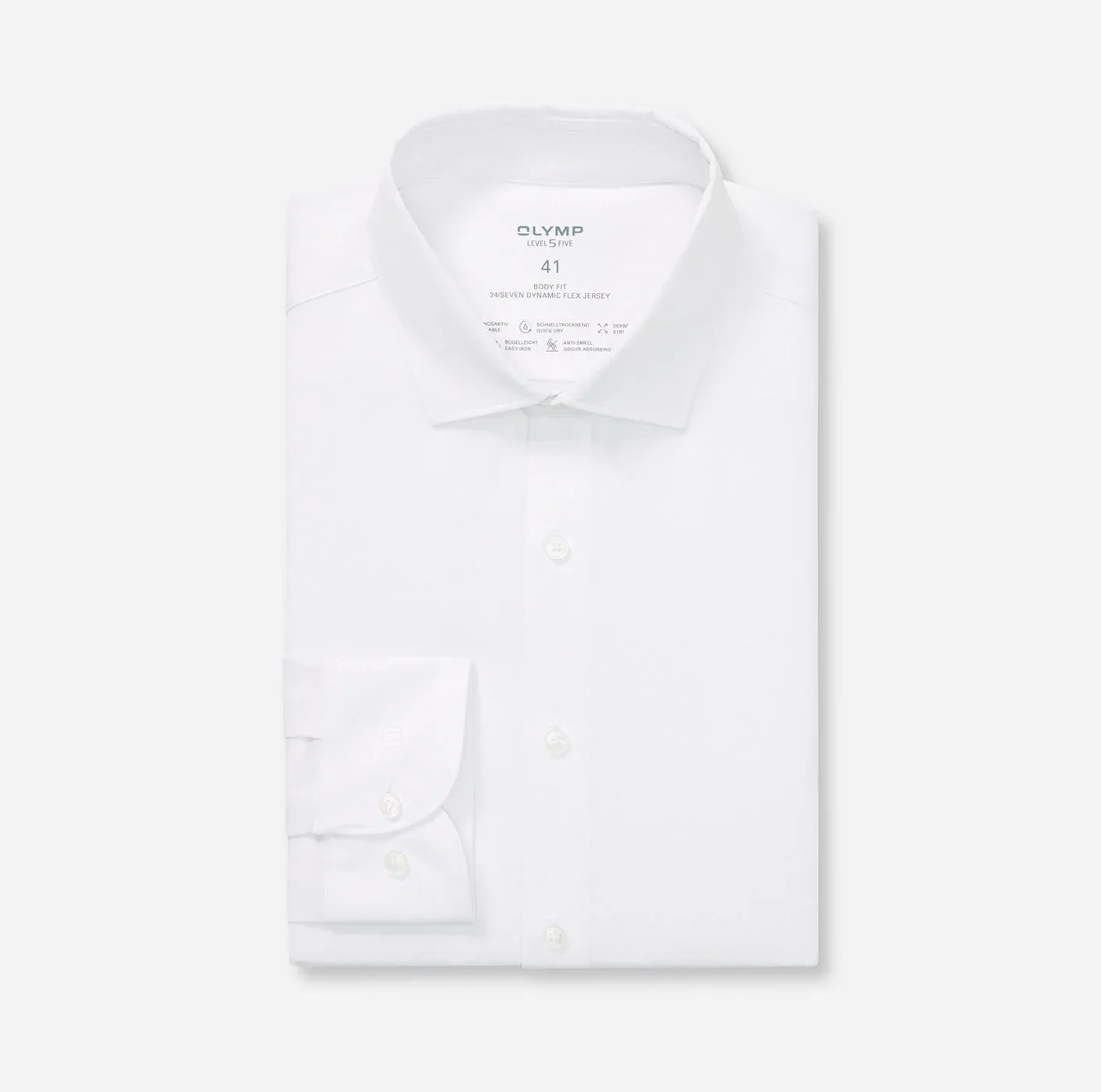 Olymp Overhemd Wit 20028400