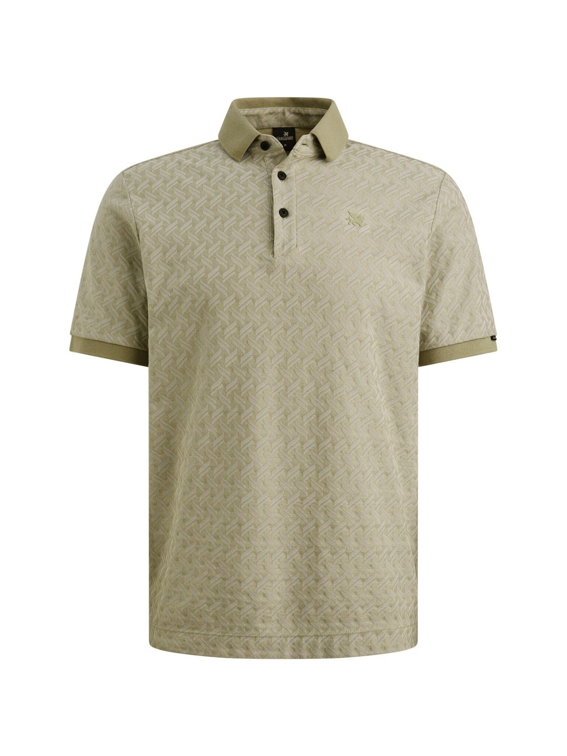 Vanguard Short sleeve polo jacquard blend Tea VPSS2603824