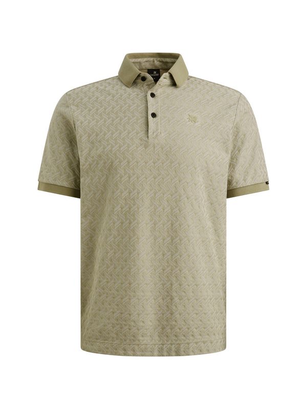 Vanguard Short sleeve polo jacquard blend Tea VPSS2603824