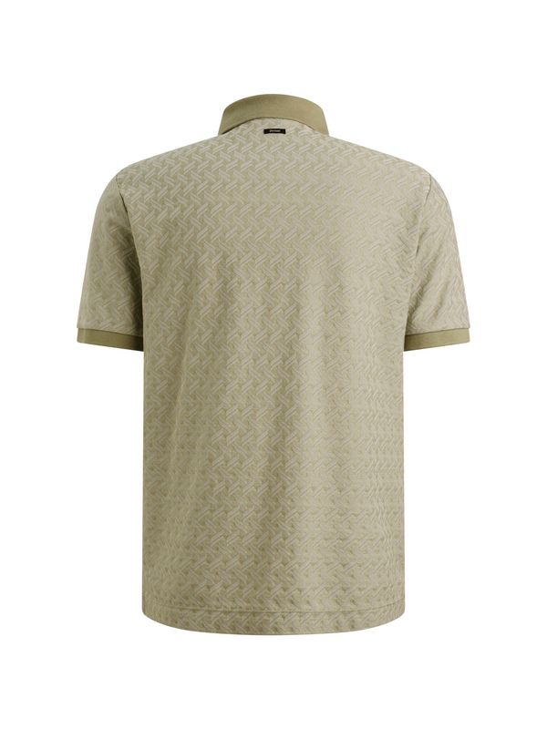 Vanguard Short sleeve polo jacquard blend Tea VPSS2603824